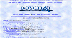 Desktop Screenshot of boychat.org